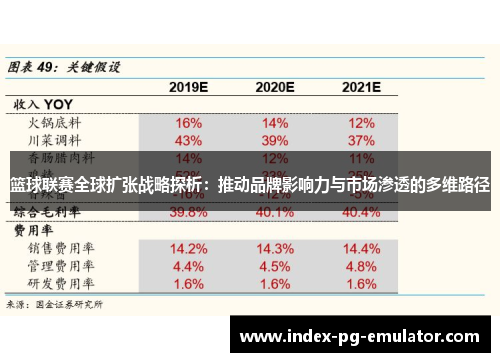 篮球联赛全球扩张战略探析：推动品牌影响力与市场渗透的多维路径